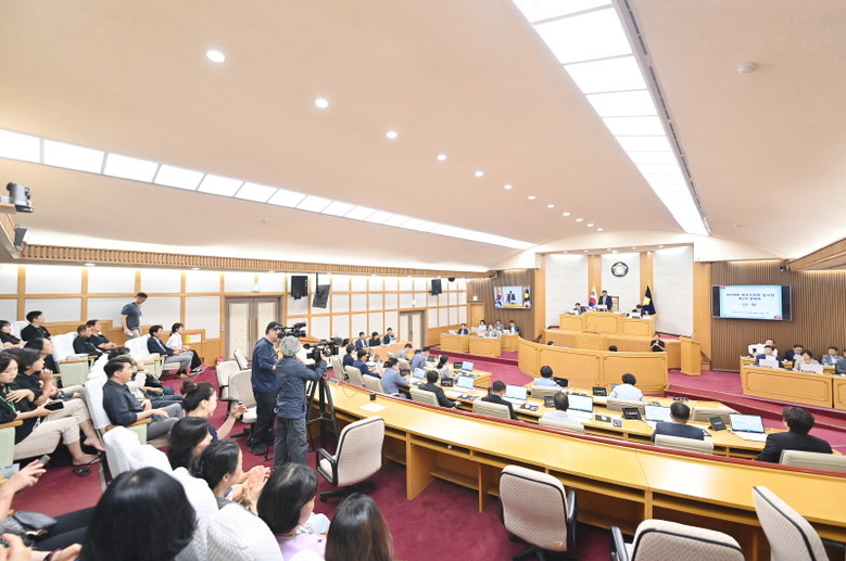 제258회 파주시의회 임시회 폐회