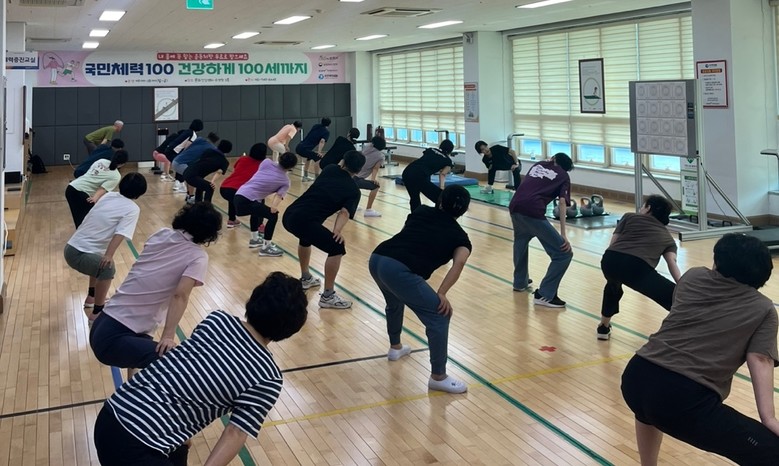 순천시, ‘체력증진교실’ 3기 참가자...