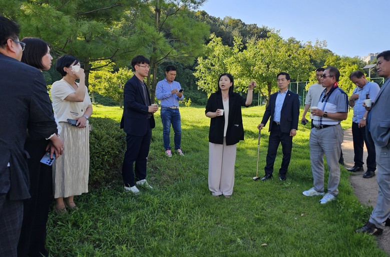인천시의회 유경희 위원장, 파크골프장...