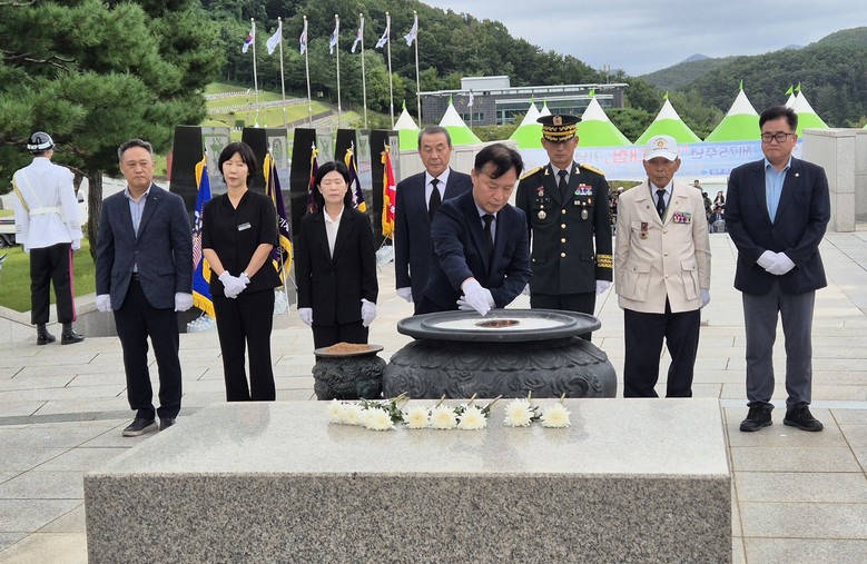 경북도 제75회 영천대첩 전승 기념식...