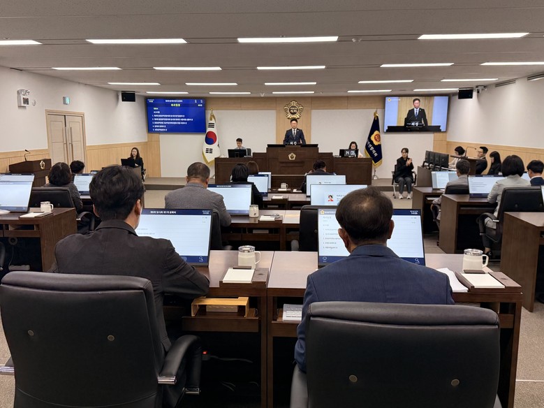 충청광역연합의회, 제6회 임시회 개회...