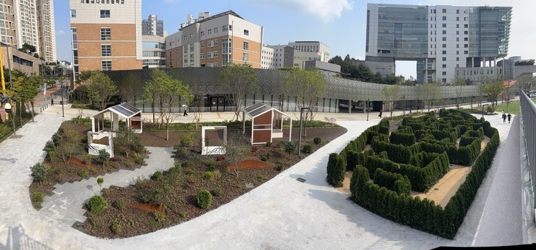 금천구 금나래중앙공원, 눈으로 보고,...