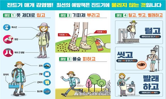 가을철 풀밭 진드기 주의… 물리지 않...