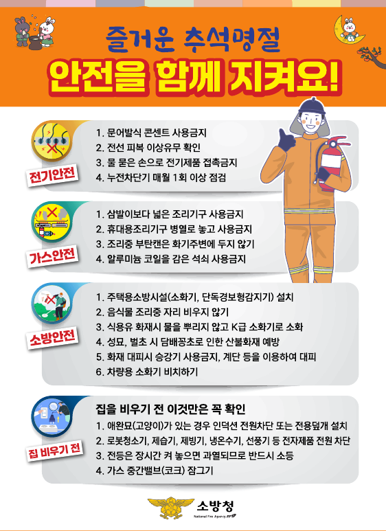 이천소방서, 추석 연휴 화재예방 당부...