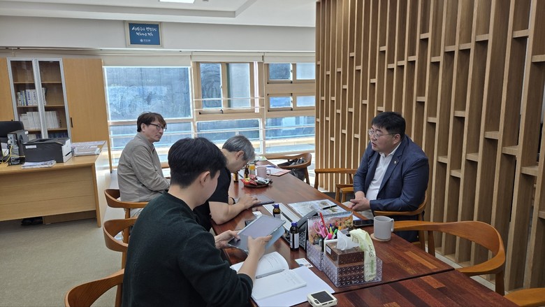 김진명 도의원,  월판선·운중천 사업...