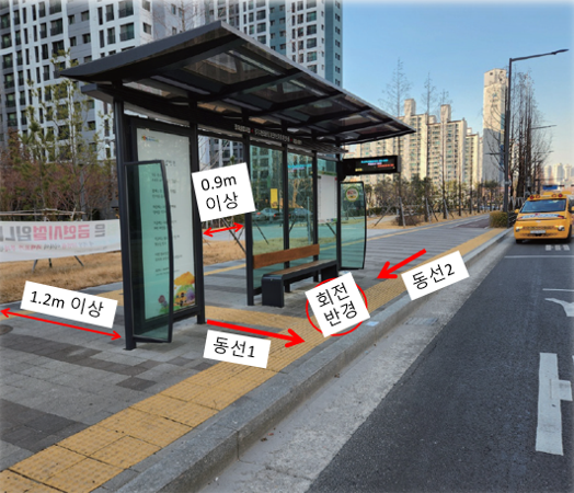 경기도, 버스정류소 교통약자 편의시설...