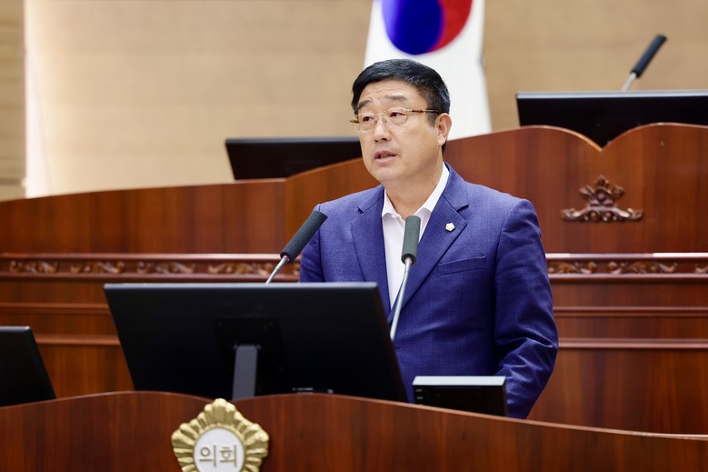 천안시의회 노종관 의원, 시정질문 통...
