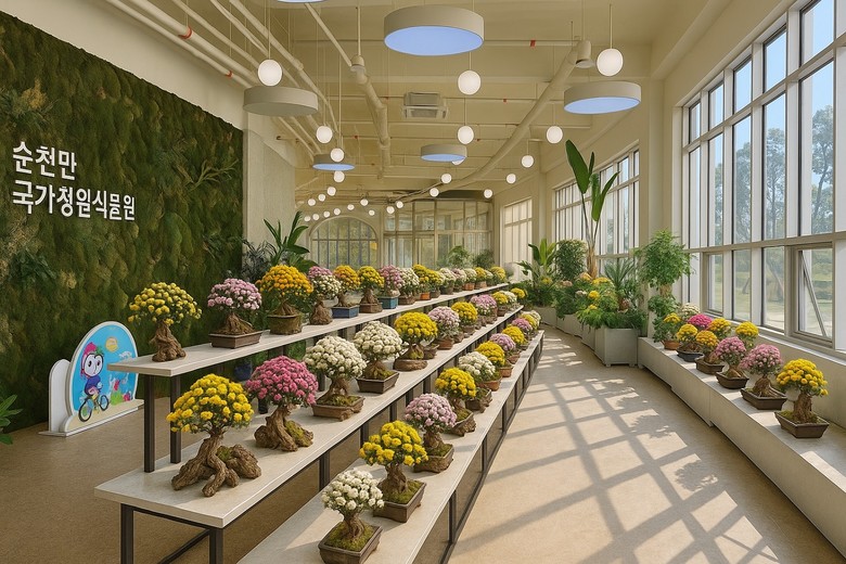 순천만국가정원에서  ‘2025 국화 ...