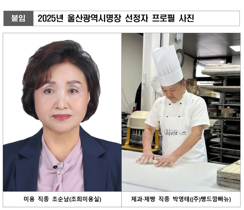 울산시, ‘2025년 울산광역시명장’...