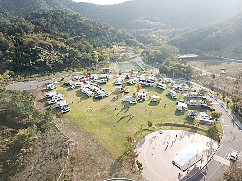 고흥군, 운대청소년야영장 가을 단체 ...