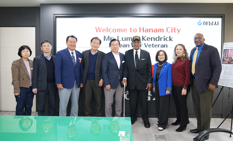 하남시 방문한 美 6·25 참전용사 ...