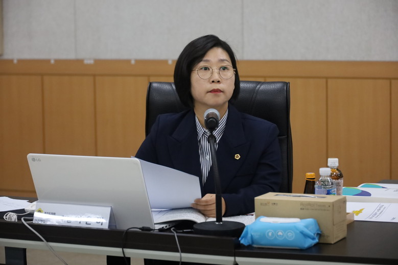 이은미 도의원, 계급별 불균형 심화된...