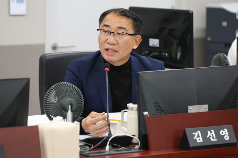 김선영 의원, 경기도시장상권진흥원 행...