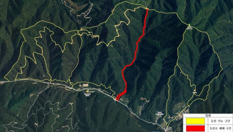 제천시, 용두산 등산로 정비공사로 일...