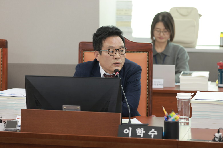 이학수 의원, “수원월드컵경기장관리재...