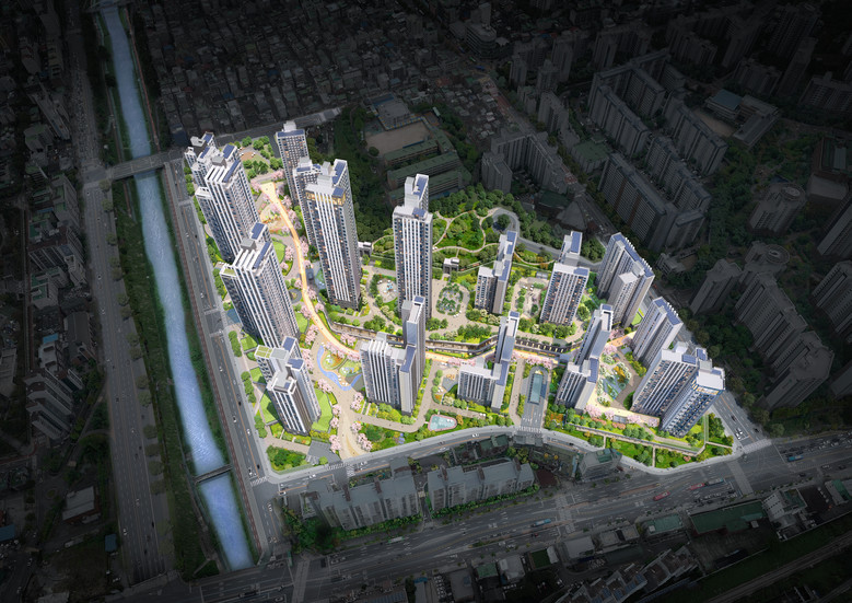 북가좌6 재건축, 불광천변 1,953...