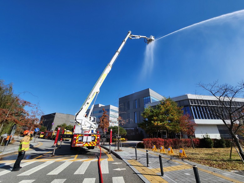 교육정보재해복구센터 화재 대응훈련 실...