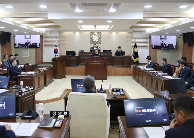영양군의회, 제309회 임시회 폐회