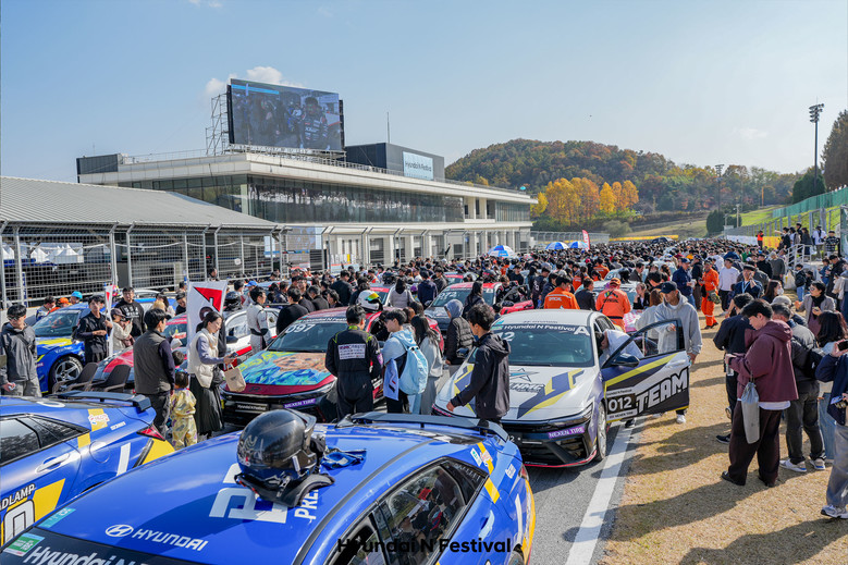 약 1만 6천명의 열기 속에서 2025 현대 N 페스티벌 시즌 피날레
