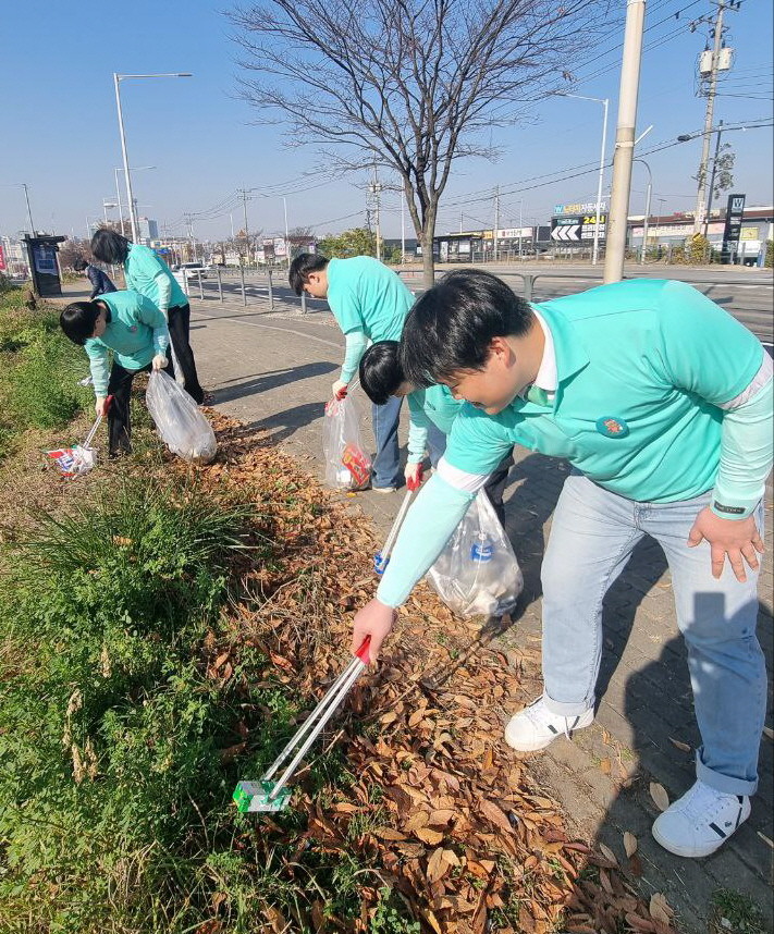 신천지 김포교회, 청소년 주도로 환경...