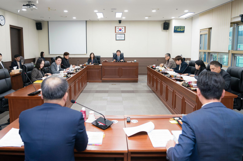 용인특례시의회 자치행정위원회, 행정사...