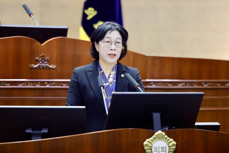 천안시의회 김명숙 의원,  5분발언 ...