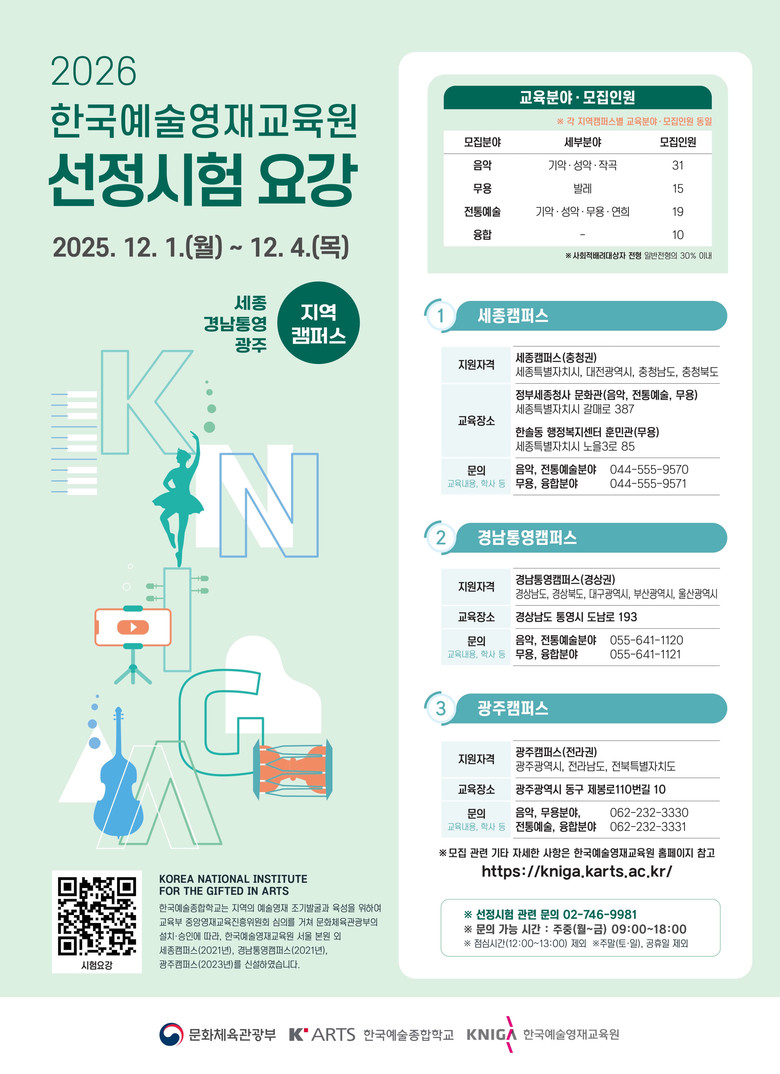 세종에서 충청권역 미래 예술인재 키운...