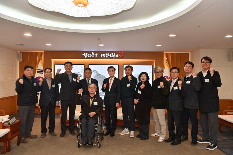 김태흠 지사, 복지현장 목소리 청취