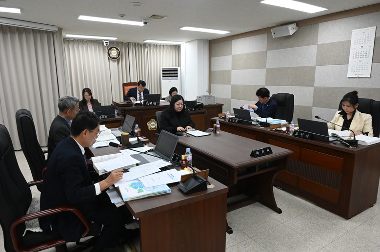 대전 중구의회 행정자치위원회, 20...