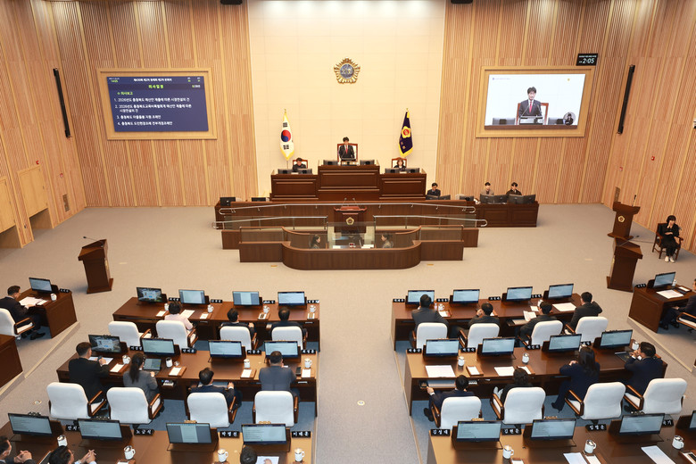 제430회 정례회 2차 본회의 추경예...