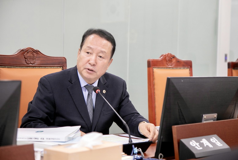 안계일 의원, 경기소방 심신수련원 예...