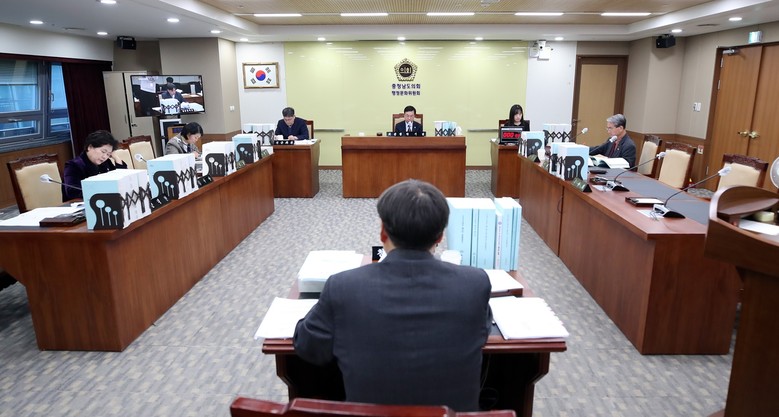 행문위 “충남 주요 현안에 대한 대변...