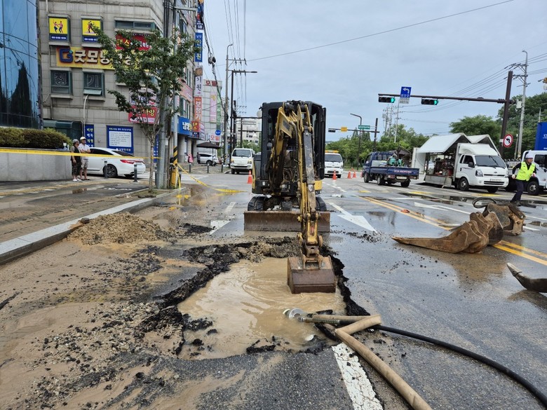 출근길 지반 침하도 즉시 대응!… 화...