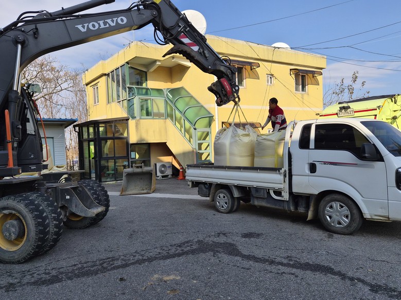 교동면 제설단, 폭설 대비 안전 캠페...