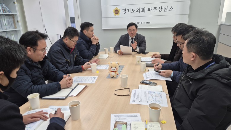 고준호 도의원, 운정 단수·탁수 사태...