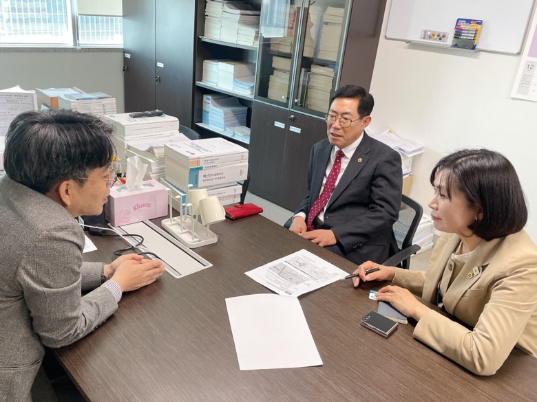 박명수·황세주 의원, 동신산단 정상 ...