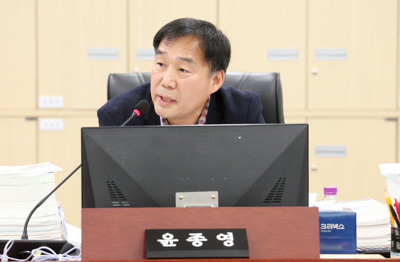 윤종영 의원, “홍보예산만 예외적 증...