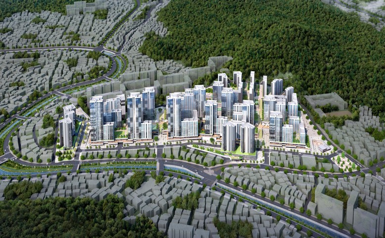 신림의 지형을 뒤바꾸는 재개발…