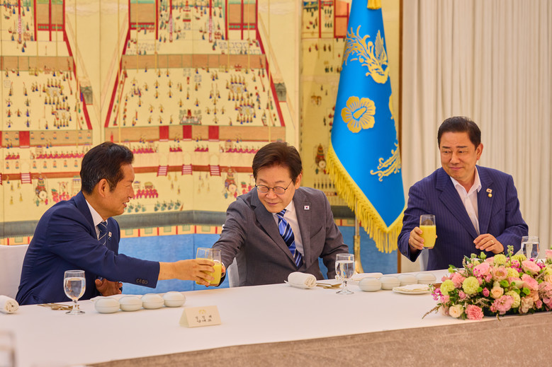 이재명 대통령, 민주당  정청래 당대...