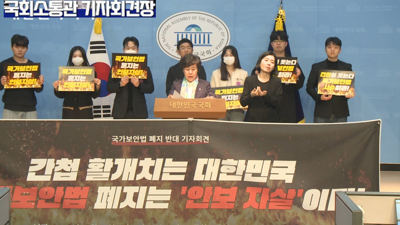 조배숙 의원(국민의힘) 외,국가보안법...