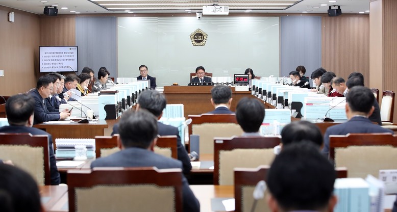 충남도의회 예결특위, 2026년도 예...