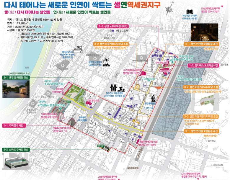 경기도, 정부 도시재생 공모사업 4곳...