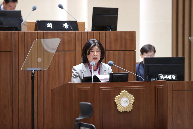 수원특례시의회 조미옥 의원 “형식화된...