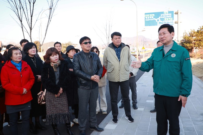 이상일 용인특례시장, 도로확장과 개선...