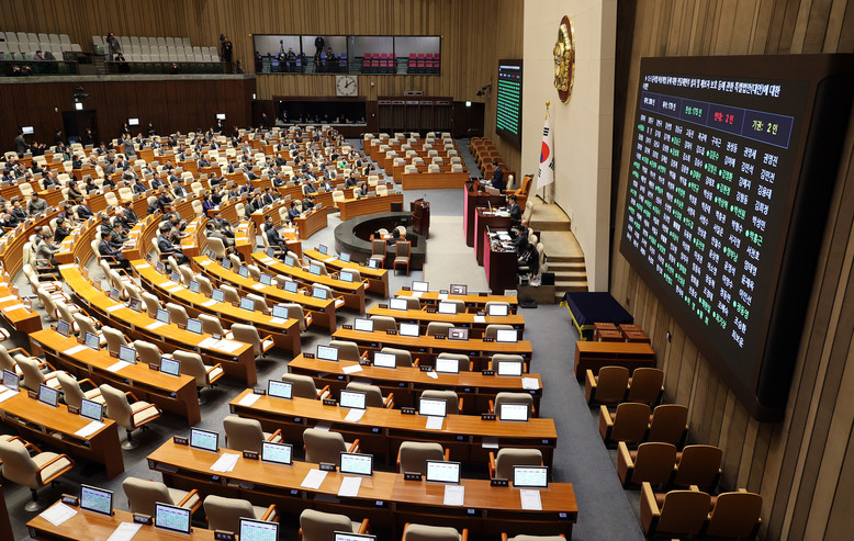 내란전담재판부 설치법, 국회 본회의 ...