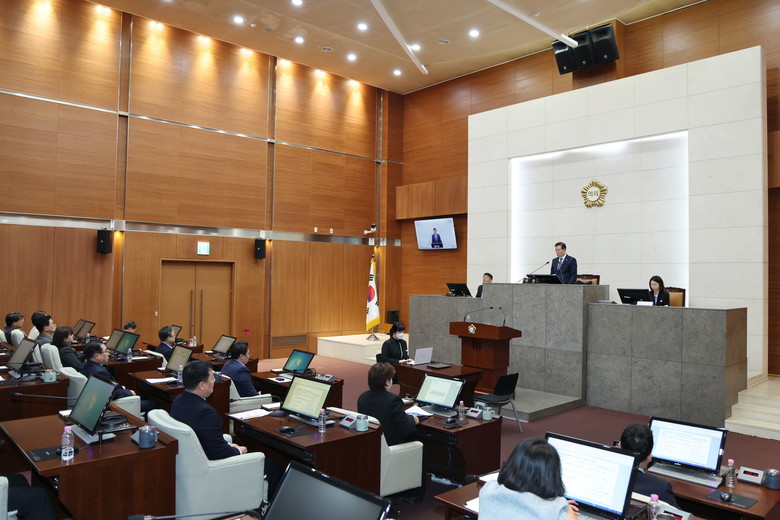 금천구의회 제258회 정례회 폐회.....