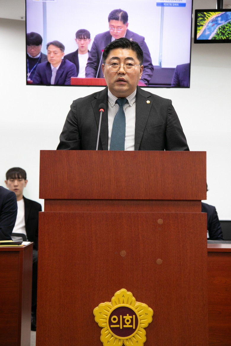 김진명 도의원, 「경기도 가정 밖 청...