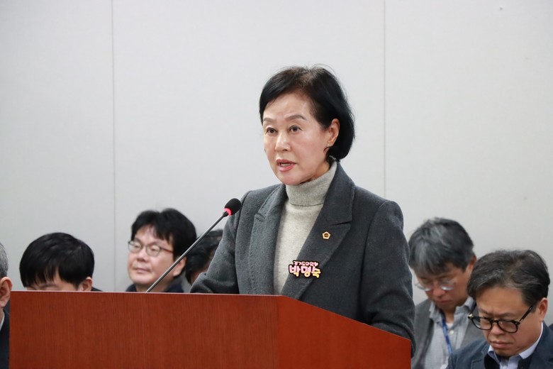 경기도의회 박명숙 의원, 경기도 하천...