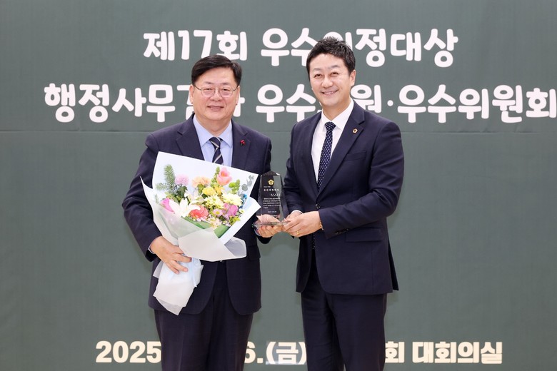 이선구 의원, 시도의회의장협의회 ‘우...